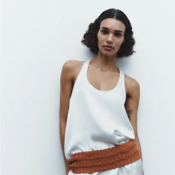 ✨SALE✨ ZARA CROCHET SASH BELT✨SALE✨